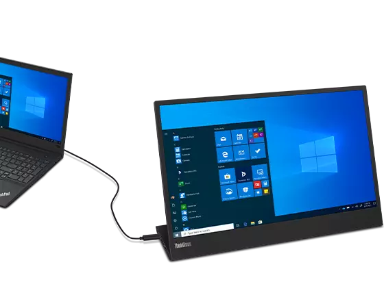 Lenovo ThinkVision 15.6インチ モバイルモニター 本体 ThinkVision 15.6 inch IPS FHD 60Hz USB-C Portable Monitor - M15