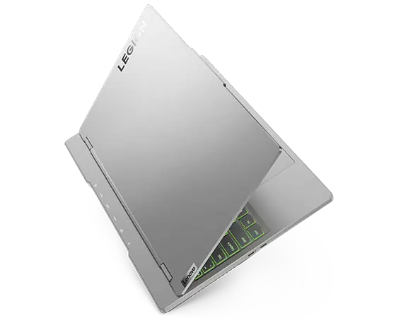 Legion 5i Gen 7 (15” Intel) in Cloud Grey, view of top and bottom covers