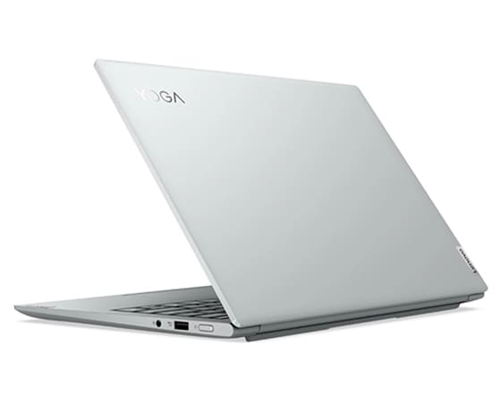 Lenovo Yoga Slim 7i Pro Gen 7 Notebook, Ansicht von hinten, nach links gerichtet