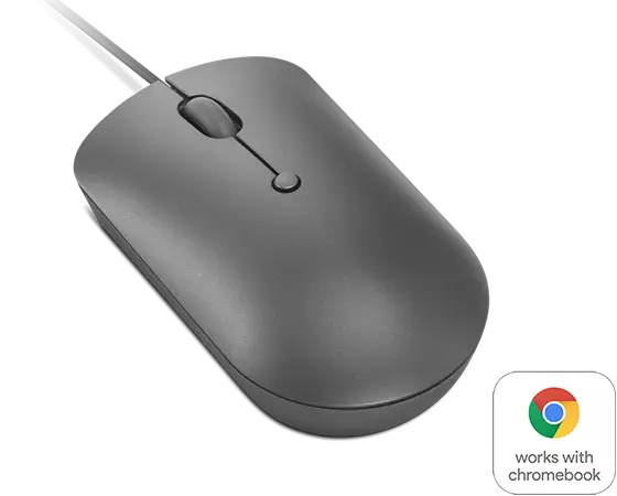 

Lenovo 540 USB-C Wired Compact Mouse (Storm Grey)