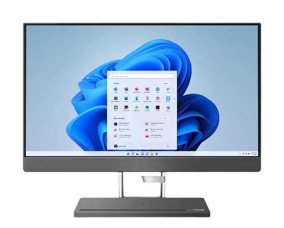 Front-facing Lenovo IdeaCentre AIO 5i Gen 7 All-in-one PC, positioned vertically.