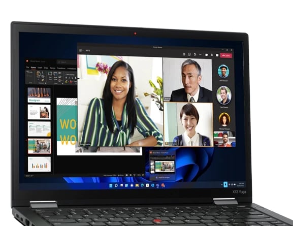 Left side view of ThinkPad X13 Yoga Gen 3 (13” Intel)