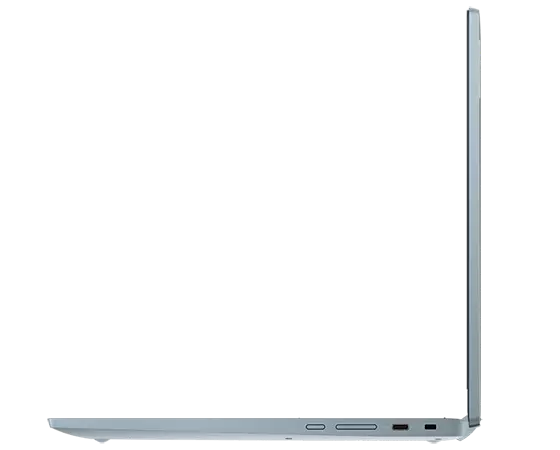 IdeaPad Flex 5i Chromebook Gen 7 (14'' Intel)—right profile, laptop mode, lid open.