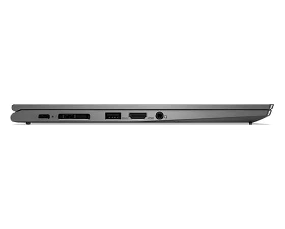 Lenovo 2-in-1 ThinkPad X1 Yoga Gen 5 gallery 7 left side view closed lid