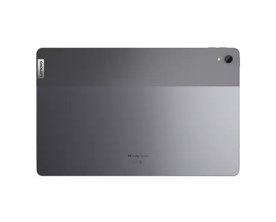 Vue arrière de la tablette Lenovo Tab P11, gris ardoise