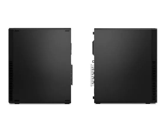 Vista del panel lateral izquierdo y derecho del Lenovo ThinkCentre M75s de 2.ª generación
