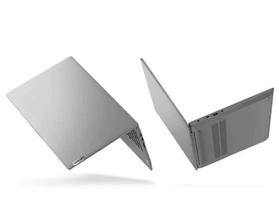 Rear and bottom views of the Lenovo IdeaPad 5 (15) AMD laptop