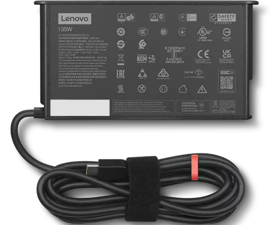 Chargeur Adaptateur secteur pour Lenovo Big Square Female à USB-C / Type-C  Male Plug