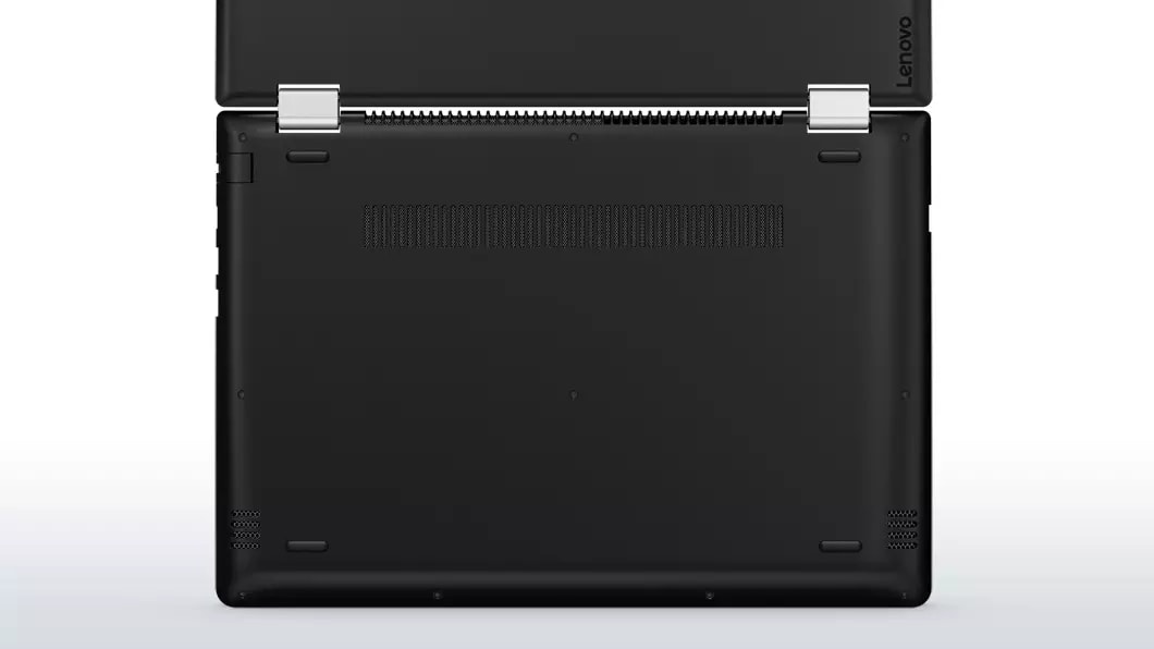 Lenovo Yoga 510 in black, bottom cover view