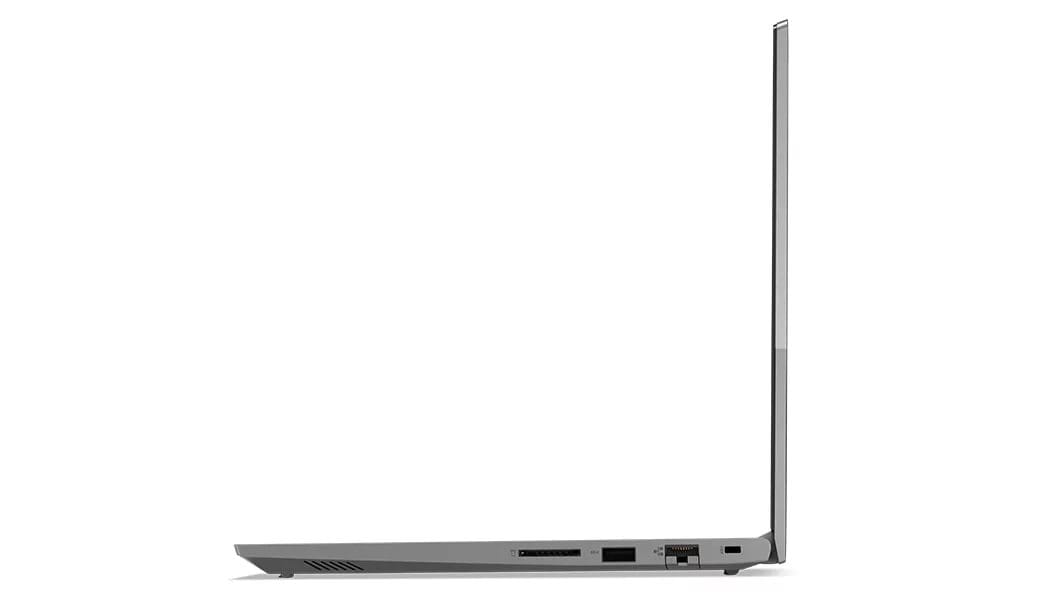 Lenovo ThinkBook 14 Gen 4 (14" AMD) laptop – right profile, lid open