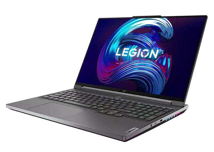 Legion 7 Gen 7 (16, AMD) front facing left 