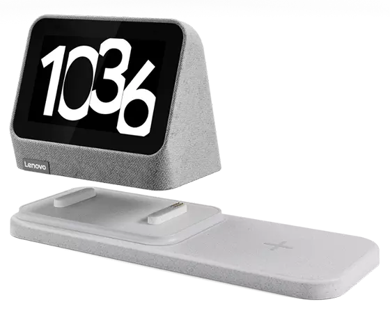 Descubrir 148+ imagen lenovo smart clock with charging dock