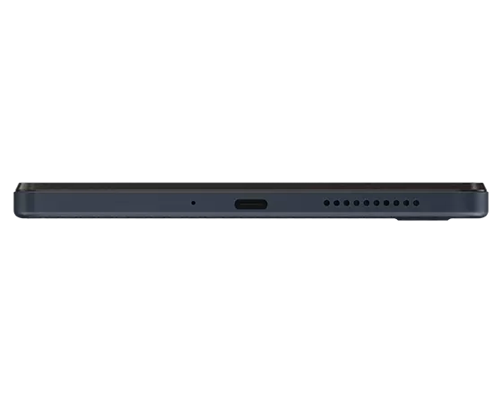 Vista del profilo laterale del tablet Lenovo Tab M8 di quarta generazione