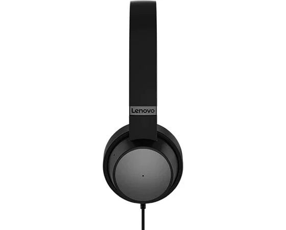 Lenovo Go Wired ANC Headset Thunder Black Lenovo IN