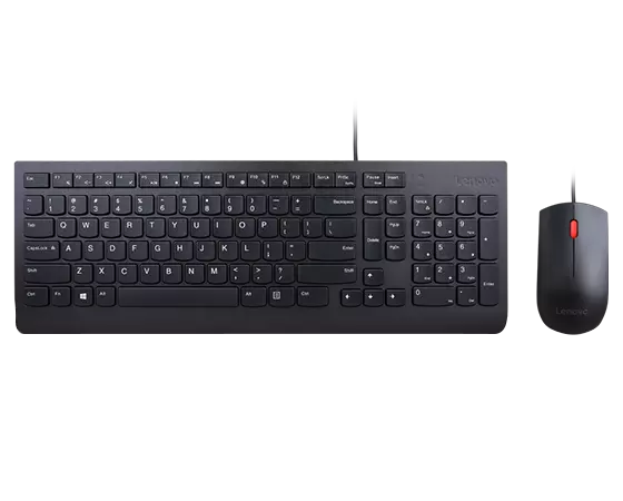 Lenovo Essential Wired Combo Keyboard and Mouse (UK English 166)