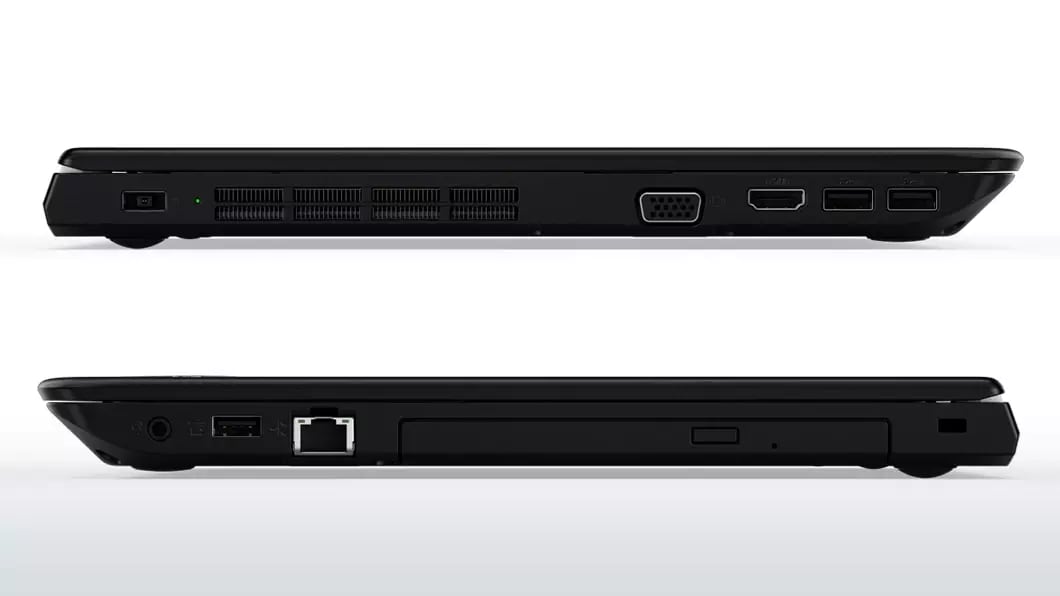Lenovo ThinkPad E570 Detail View of Side Ports