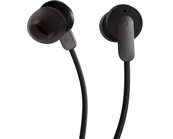 Lenovo Go - Auriculares intrauditivos con cancelación activa de ruido USB-C  - Gris tormenta - Certificados por equipos - Ligero y portátil - Micrófono