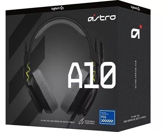 ASTRO Gaming A10 Gen 2 Wired Gaming Headset for Xbox, PC - Black