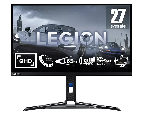 Lenovo Legion Y27q-30 27" 2K-QHD-Pro-Gaming-Monitor (IPS, 180 Hz (OD), 0.5 ms MPRT, FreeSync Premium)