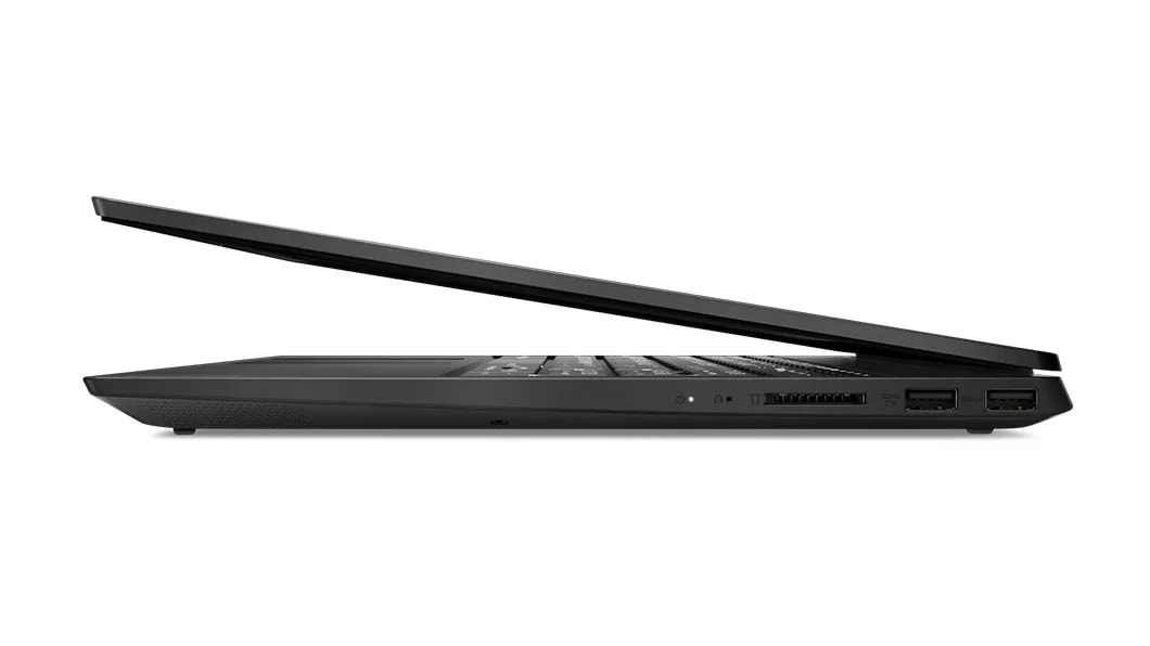 Lenovo IdeaPad S340 (15, Intel) side view showing ports
