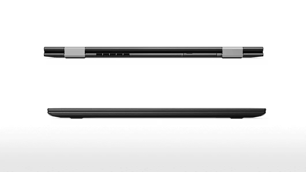 Lenovo ThinkPad X1 Yoga in Black Front and Back View Closed