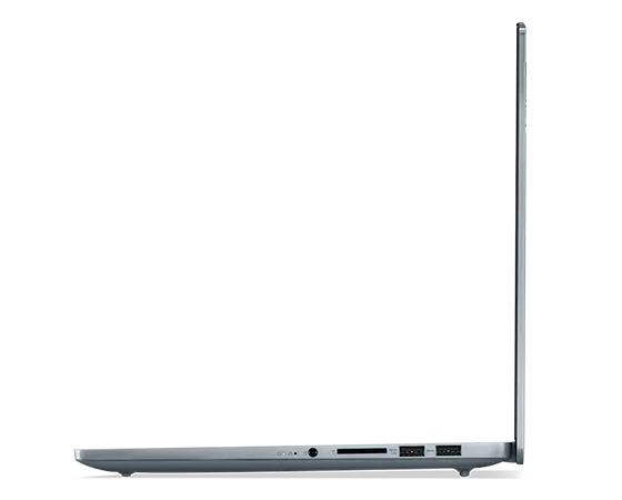 IdeaPad Pro 5i Gen 8 laptop side-profile view, facing left
