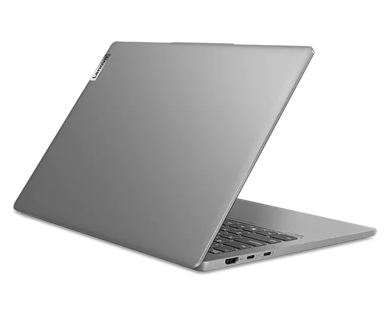 IdeaPad Pro 5i Gen 8 laptop facing right, rear view