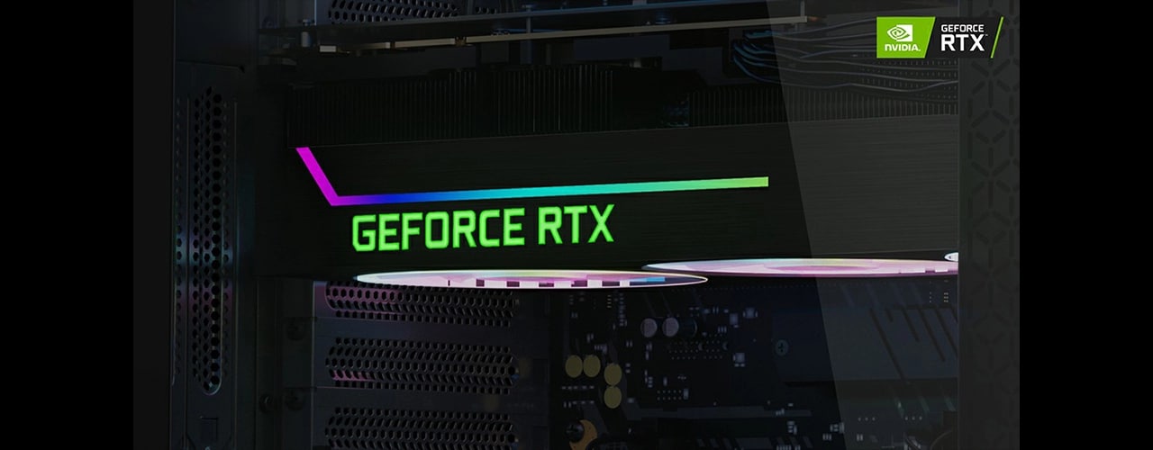 Legion Tower 7i Gen 8 (Intel) view of internals with NVIDIA® GeForce RTX™ GPU