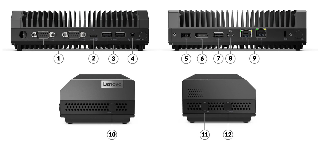 Lenovo TC Edge SE30 I5-1145GRE 16GB 512GB W10 - Krachtige Mini PC