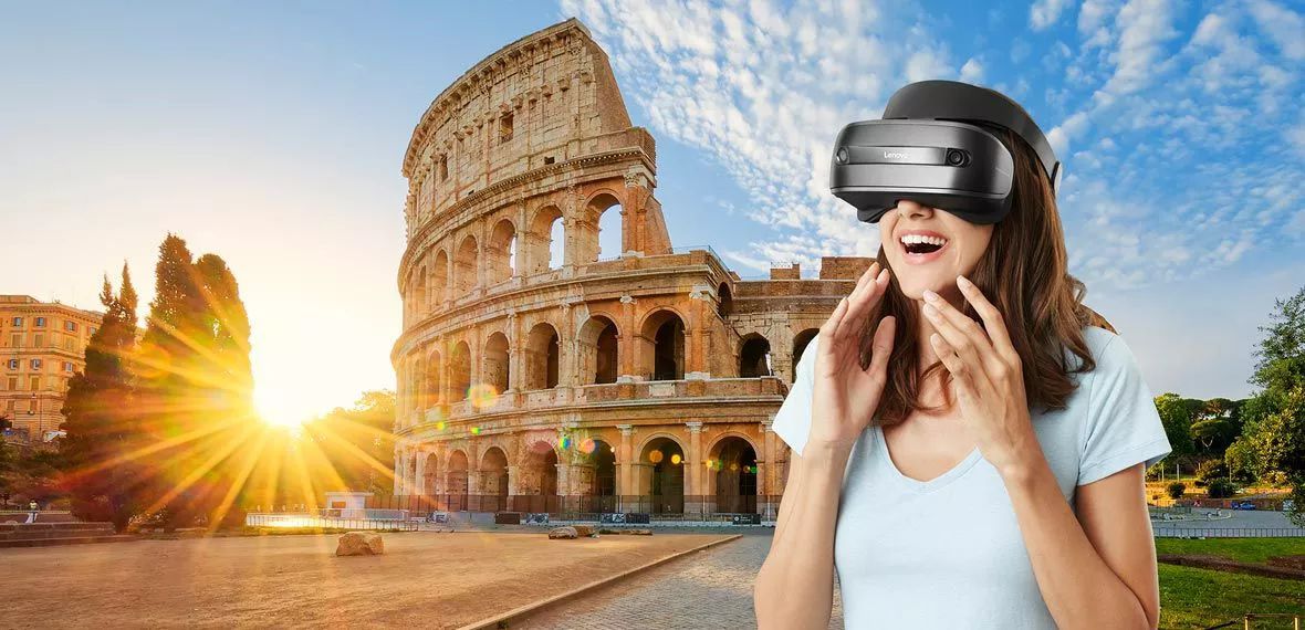 Cadeaux entreprise fin d'année - Casque réalité virtuelle Lenovo explorer