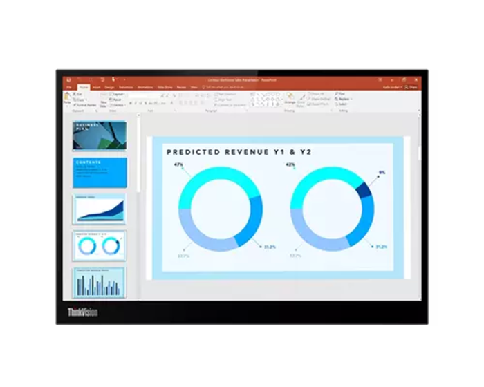 ThinkVision M14d(14型モバイル/2240×1400/IPS/USB-C) | 63AAUAR6JP