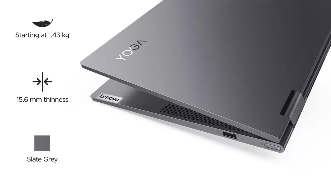 Yoga 7 Gen 6 (14 AMD)  Portable 2-en-1 élégant avec processeur