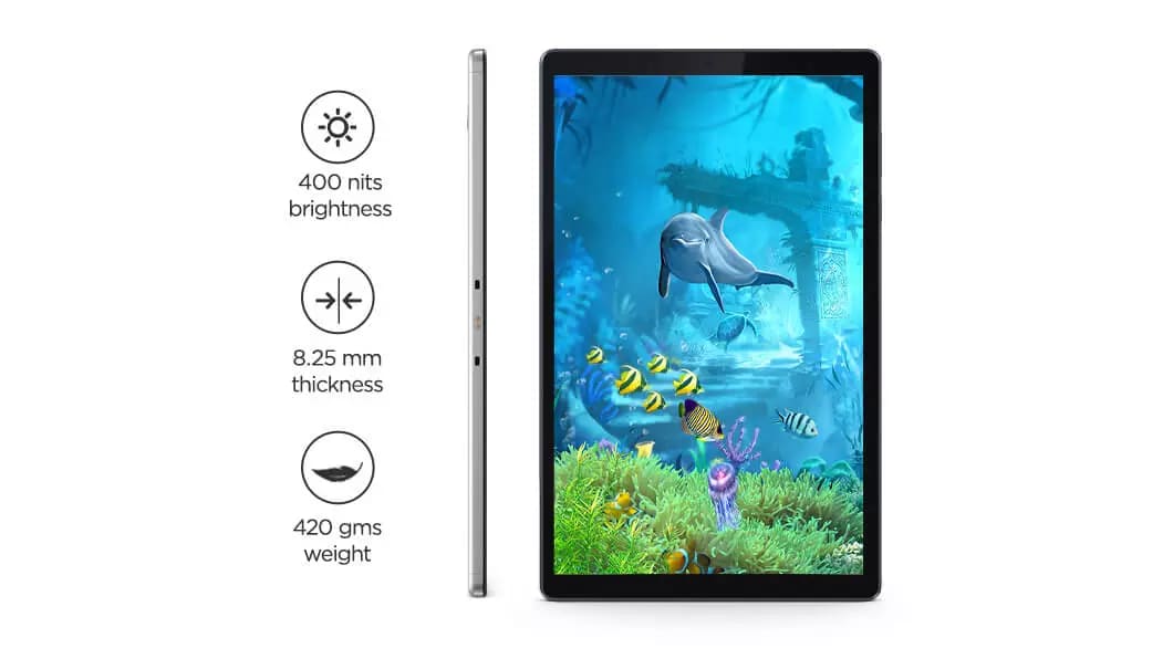 TABLET LENOVO TAB M10 HD, 10 HD, 2GB + 32GB, 4G LITE, 5MP + 8MP, ANDROID 10