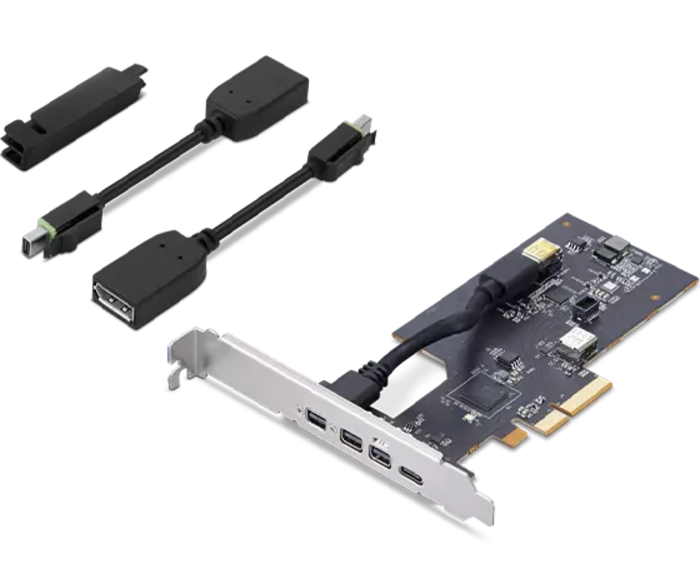 ThinkStation Thunderbolt 4 PCIe Expansion Card with HP Bracket