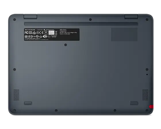 Lenovo 300w Yoga Gen 4 (11” Intel) 2-in-1 laptop – bottom view