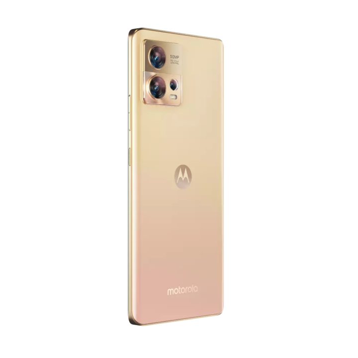Custodia Flip Cover In Pelle PU Per Motorola Edge 30 Fusion - Con Porta Tessere E Supporto Integrato (Marrone)