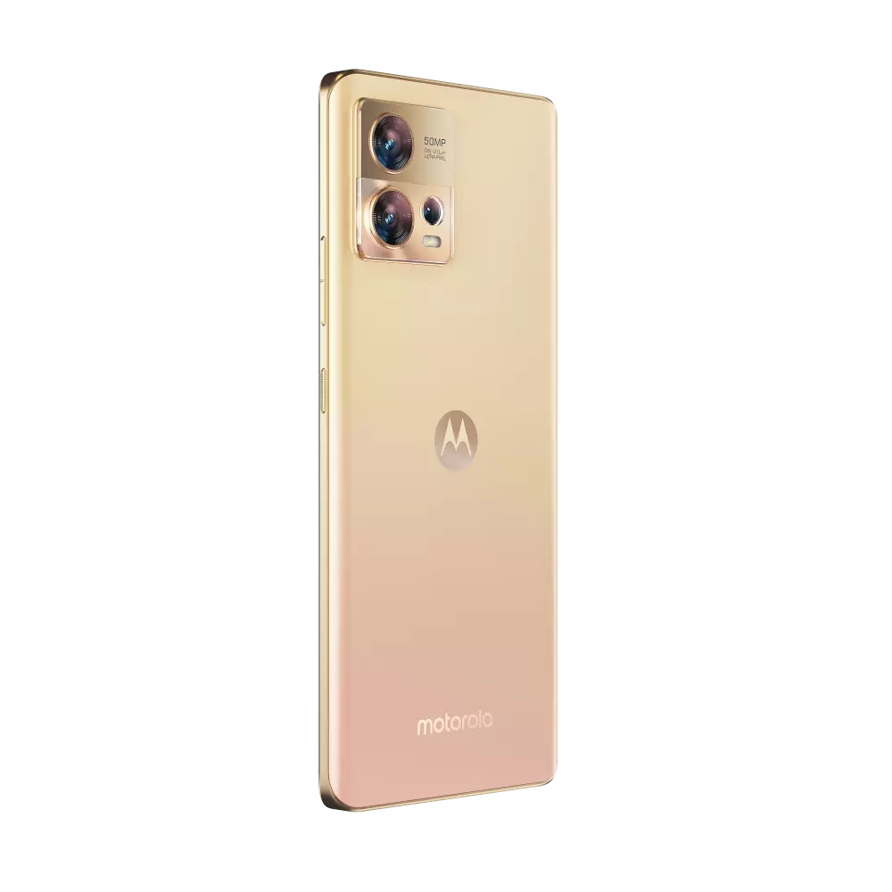 Custodia Flip Cover In Pelle PU Per Motorola Edge 30 Fusion - Con Porta Tessere E Supporto Integrato (Marrone)