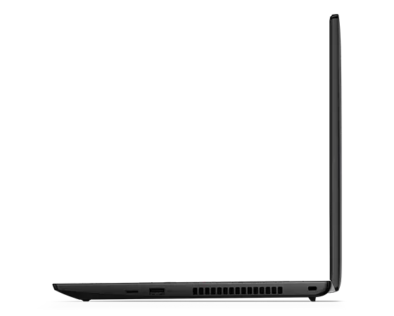 Lenovo ThinkPad L15 Gen 4 (15” Intel) laptop—right view, lid open