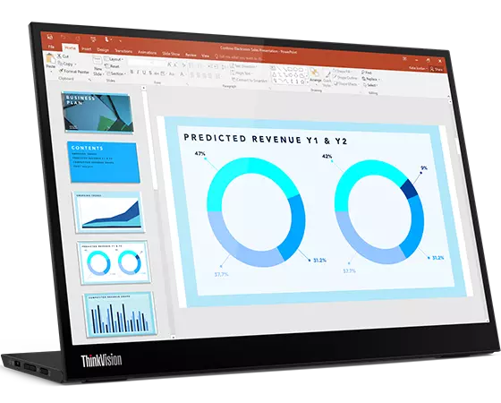 ThinkVision 14 inch IPS WXGA+ 60Hz USB-C Portable Monitor - M14d