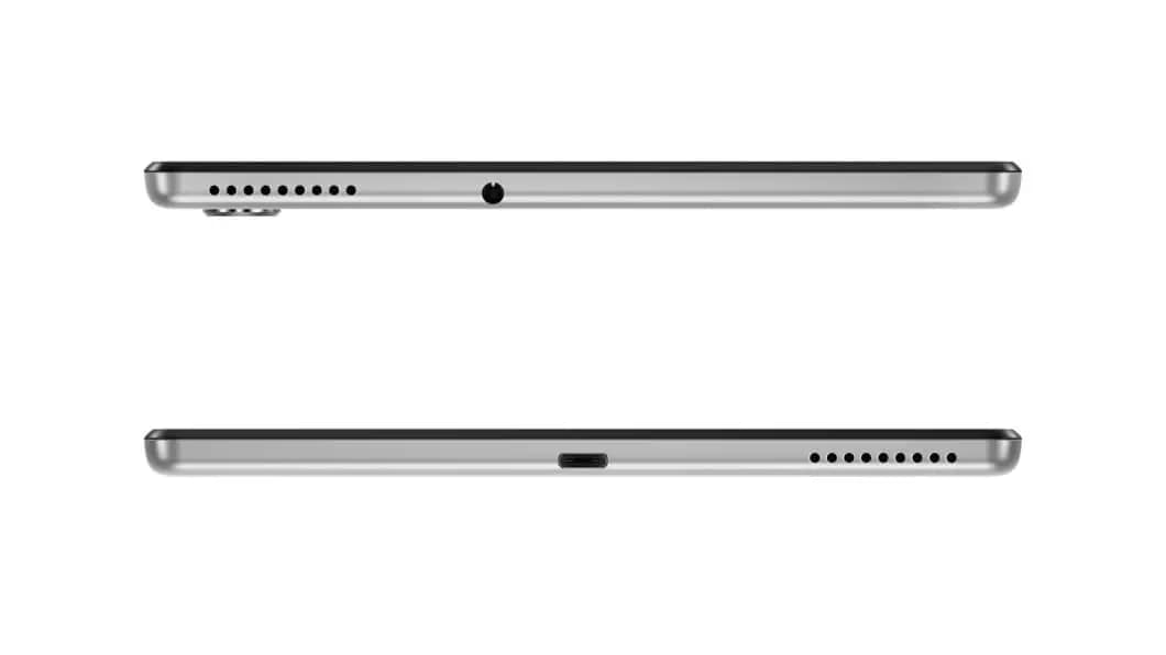 Ansicht des flachen Tablets Smart Tab M10 FHD Plus (2. Generation) von oben und unten