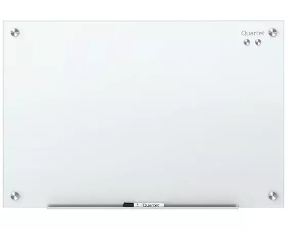 

Office Depot - Quartet Infinity Magnetic Glass Unframed Dry-Erase Whiteboard, 72" x 48", White