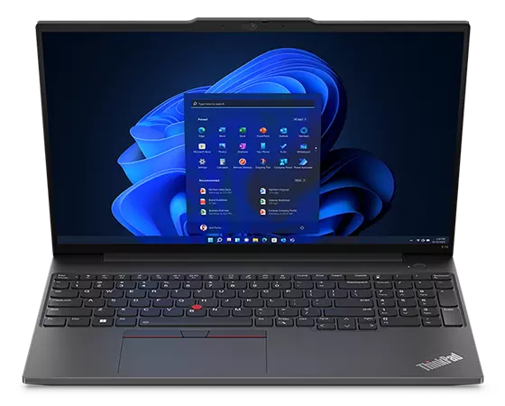 Front view of the Thinkpad E16 Gen 1 (16 AMD)