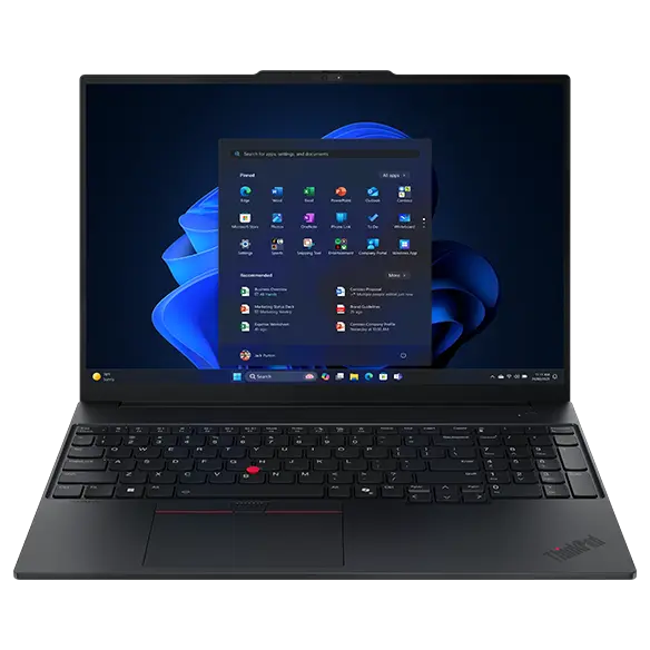 ThinkPad E16 Gen 3 16 Inch Intel Customizable AI Fueled SMB Laptop 