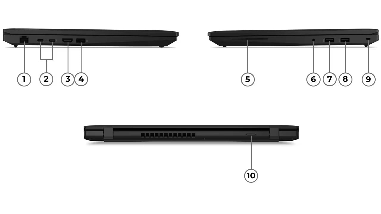ThinkPad L16 Gen 2 16 AMD ports and slots